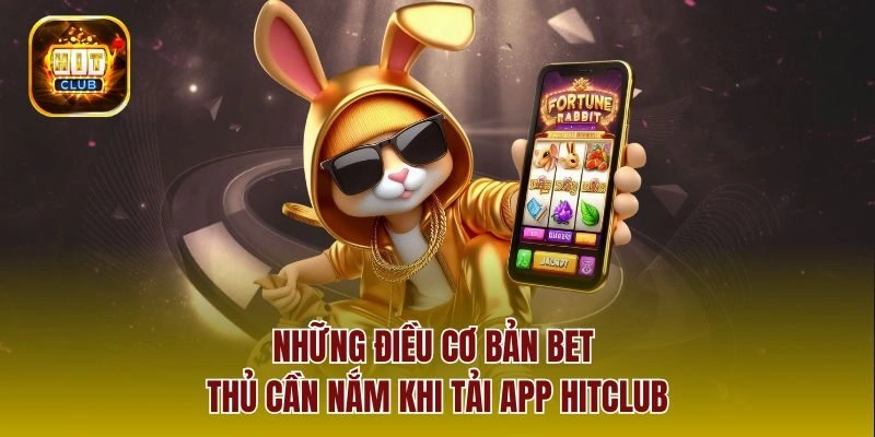 Những điều cơ bản bet thủ cần nắm khi tải app Hitclub