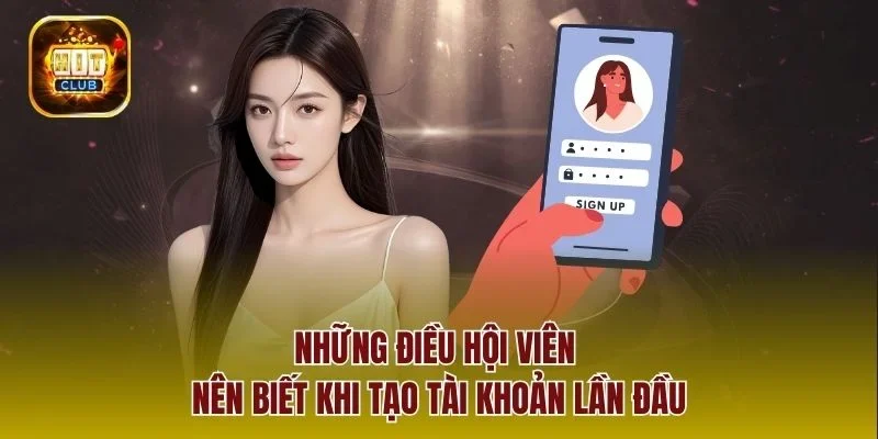 Những điều hội viên nên biết khi tạo tài khoản lần đầu